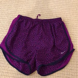 Nike patterned running shorts